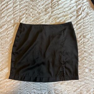 Elegant Black Mini Skirt